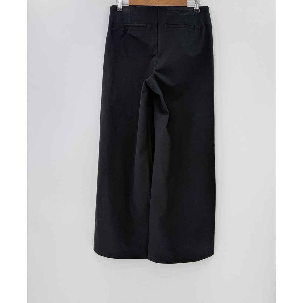 Old Navy High Rise Wide Leg Black Pants Trouser Medium Stretch Boho Professional - Picture 2 of 11